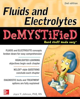 fluids and electrolytes demystified 1st edition johnson 1260012247, 978-1260012248