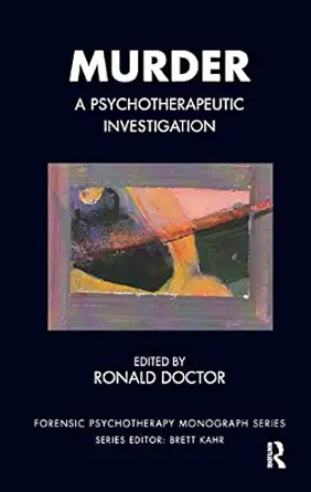 murder 1st edition ronald doctor 0367325632, 978-0367325633