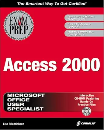 mous access 2000 exam prep 1st edition lisa friedrichsen 1576104796, 978-1576104798