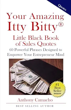 your amazing itty bitty little black book of sales quotes 60 powerful phrases designed to empower your