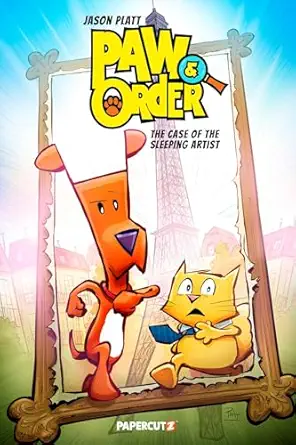 paw and order vol 2 the case of the sleeping artist 1st edition jason platt 1545821054, 978-1545821053