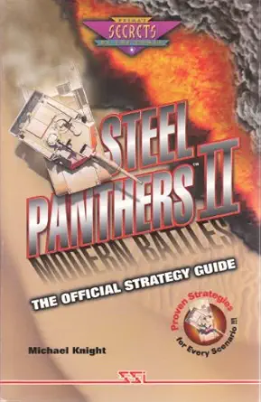 steel panthers ii the official strategy guide 1st edition michael knight 0761508937, 978-0761508939