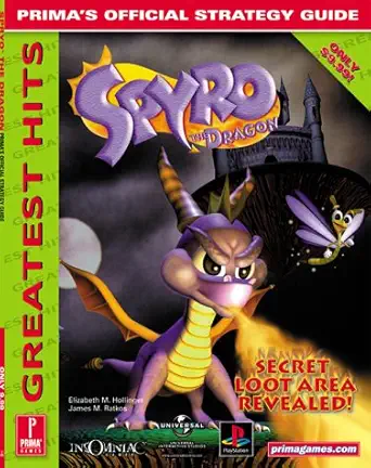 spyro the dragon primas official strategy guide 1st edition elizabeth hollinger ,james ratkos 0761518606,