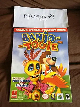 banjo tooie primas official strategy guide 1st edition prima development 0761530258, 978-0761530251