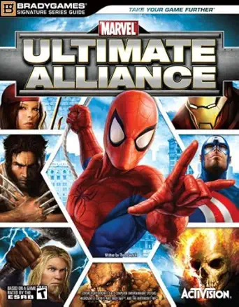 marvel ultimate alliance 1st edition bradygames 0744008441, 978-0744008449