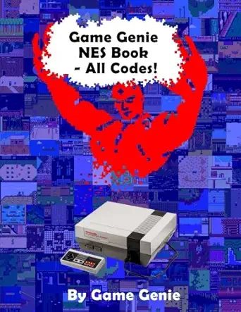 game genie nes book all codes 1st edition game genie 1541305493, 978-1541305496