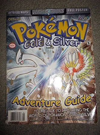 versus books official pokemon gold and silver adventure guide 1st edition versus books staff 0970347324,