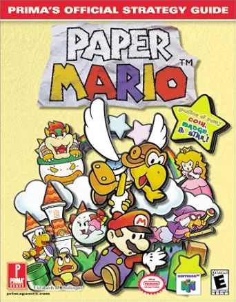 paper mario primas official strategy guide 1st edition elizabeth hollinger 0761531327, 978-0761531326