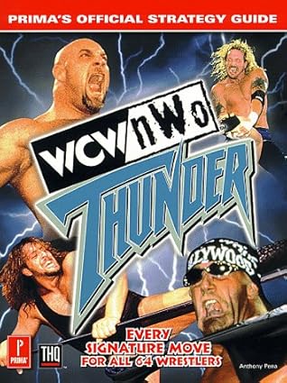 wcw/nwo thunder 1st edition anthony pena 0761518630, 978-0761518631