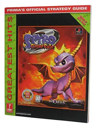 spyro 2 riptos rage primas official strategy guide 1st edition dimension publishing 0761526668, 978-0761526667