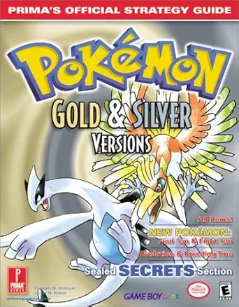 pokemon gold and silver 1st edition prima 0761533753, 978-0761533757