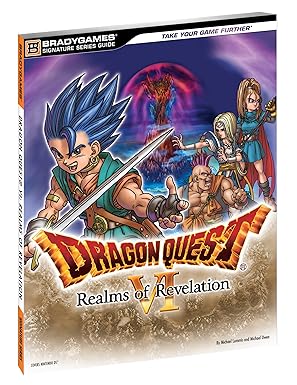 dragon quest vi realms of revelation signature series guide 1st edition bradygames 0744012910, 978-0744012910