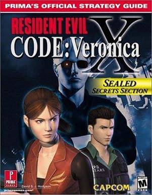 resident evil code veronica x primas official strategy guide 1st edition david hodgson 0761536965,