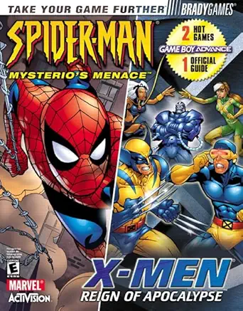 x men reign of apocalypse / spider man mysterios menace official strategy guide 1st edition phillip marcus