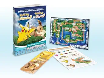 pokamon lets go pikachu and pokamon lets go eevee official trainers guide and pokadex 1st edition pokemon