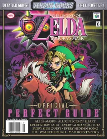 the legend of zelda majoras mask official perfect guide 1st edition casey loe 0970347367, 978-0970347367