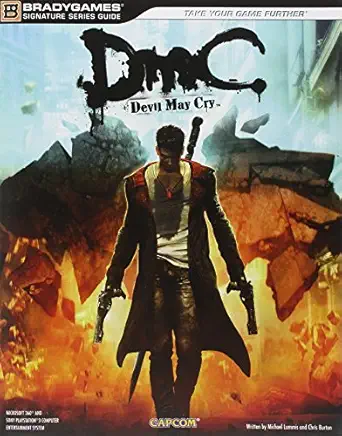 dmc devil may cry official strategy guide 1st edition bradygames 074401459x, 978-0744014594
