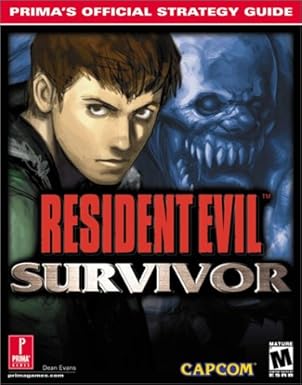 resident evil survivor primas official strategy guide 1st edition dean evans 0761530312, 978-0761530312