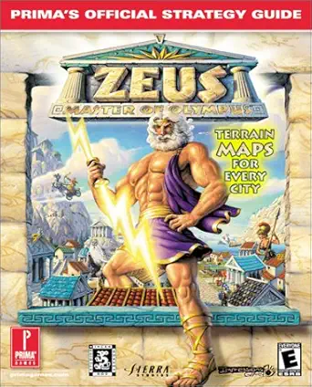 zeus master of olympus primas official strategy guide 1st edition inc imgs 0761531246, 978-0761531241