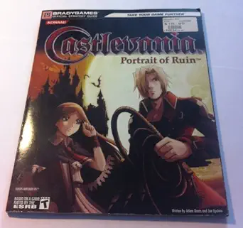 castlevania portrait of ruin official strategy guide 1st edition bradygames 0744008891, 978-0744008890