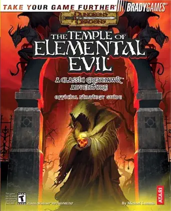 the temple of elemental evil a classic greyhawk adventure official strategy guide 1st edition michael lummis