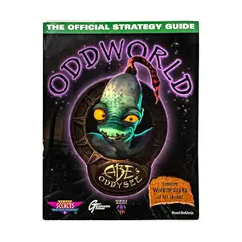 oddworld abes oddysee the official strategy guide 1st edition rusel demaria 0761510869, 978-0761510864