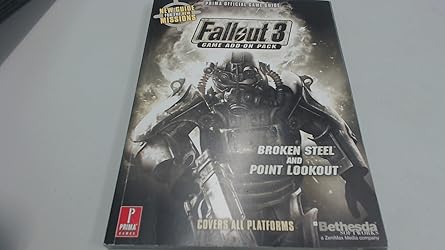 fallout 3 game add on pack broken steel and point lookout prima official game guide 1st edition david hodgson