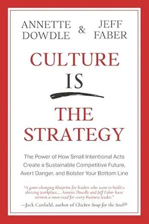 culture is the strategy the power of how small intentional acts create a sustainable competitive future avert