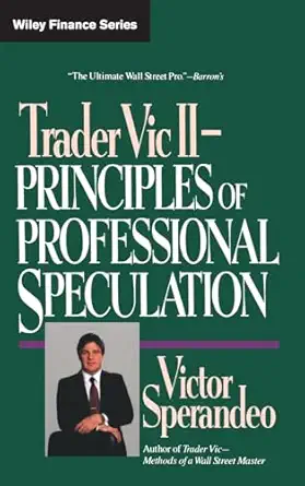 trader vic ii principles of professional speculation 1st edition victor sperandeo 047153577x, 978-0471535775