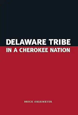 delaware tribe in a cherokee nation 1st edition brice obermeyer 0803222955, 978-0803222953