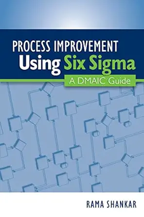process improvement using six sigma a dmaic guide 1st edition rama shankar 0873897528, 978-0873897525