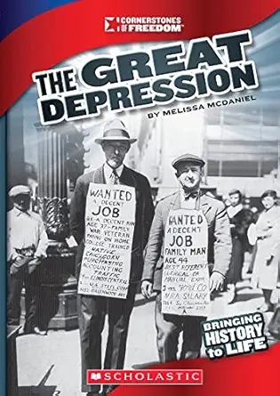 the great depression 1st edition melissa mcdaniel 0531281566, 978-0531281567
