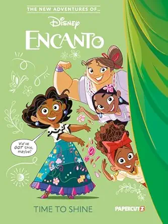 the new adventures of encanto vol 1 time to shine 1st edition amparo ortiz ,the disney comics group ,andrea