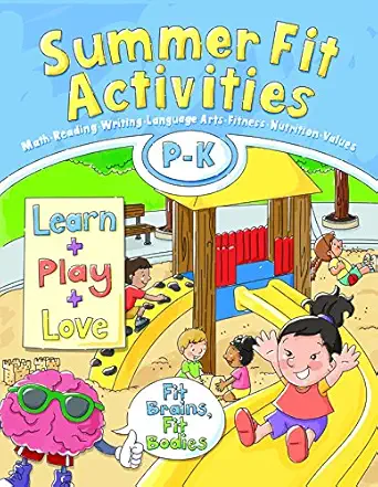 summer fit preschool kindergarten 1st edition kelly terrill ,lisa roberts ,james cordova 0998290203,