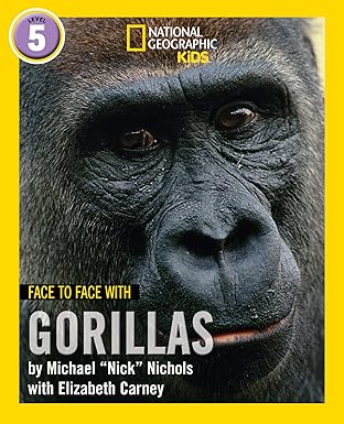 face to face with gorillas level 5 1st edition michael nichols ,elizabeth carney 0008358044, 978-0008358044