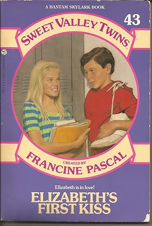 elizabeths first kiss 1st edition francine pascal 055315835x, 978-0553158359