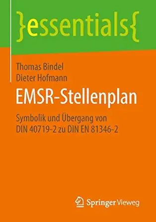 emsr stellenplan symbolik und a bergang von din 40719 2 zu din en 81346 2 1st edition thomas bindel ,dieter