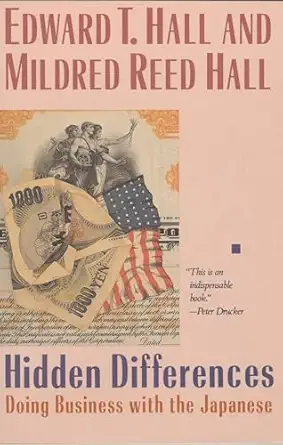 hidden differences doing business with the japanese 1st edition edward t hall ,mildred reed hall 0385238843,