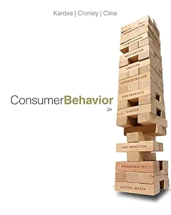 consumer behavior 1st edition frank kardes ,maria cronley ,thomas cline 1133587674, 978-1133587675