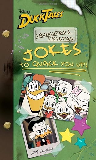 ducktales launchpads notepad jokes to quack you up 1st edition disney books ,disney storybook art team