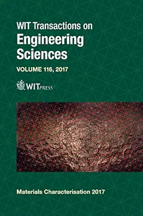 materials and contact characterisation viii 1st edition d o northwood ,t rang ,c a brebbia ,j de hosson