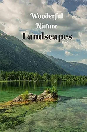 wonderful nature landscapes picture book gift for seniors with dementia or patients with alzheimera s 40 full