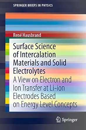 surface science of intercalation materials and solid electrolytes a view on electron and ion transfer at li