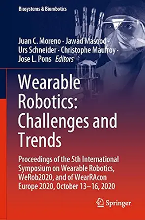 wearable robotics challenges and trends proceedings of the 5th international symposium on wearable robotics