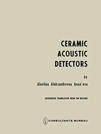 ceramic acoustic detectors / keramicheskie priemniki zvuka / d d n d d 1/4d n d n d d d d n d d d 1/4d 1/2d d