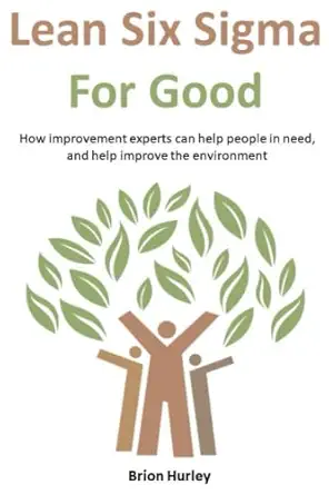 lean six sigma for good how improvement experts can help people in need and help improve the environment 1st