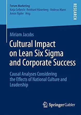 cultural impact on lean six sigma and corporate success causal analyses considering the effects of national