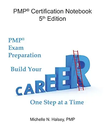 pmp certification notebook 1st edition michelle n halsey 1640042059, 978-1640042056