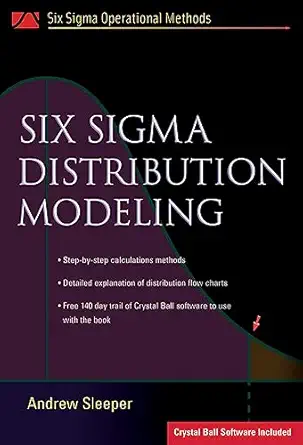 six sigma distribution modeling 1st edition andrew sleeper 0071482784, 978-0071482783