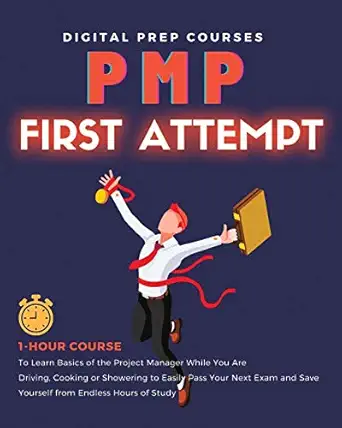 pmp 1 hour course to learn basics of the project manager while you are driving cooking or showering to easily